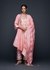 Peach Barfi Dupatta