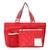 BJALEAH CRIMSON RED TOTE