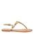 Twiggie Gold Flats