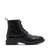 STEVE MADDEN | Alfie Black Leather Boots