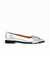 STEVE MADDEN | Grail Silver Closed Flats & Ballerinas
