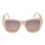STEVE MADDEN | X17462 Off White Opaque-Shiny Gold Sunglasses