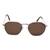 STEVE MADDEN | X17475 Shiny Silver-Crystal Brown Sunglasses