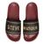 SM-1594 BLACK/MAROON POOL SLIDERS