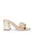 STEVE MADDEN | Bankroll Gold Heels Sandals
