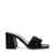Bankroll Black Heels Sandals