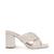 Campaign White Heels Sandals