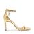 Pivotal Gold Heels Sandals