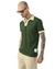 Textured Fabric Colour Block Regular Fit Polo Tshirt