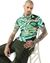 Tropical Scenic Regular fit Printed Polo T-Shirt