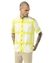 Graphic Abstract Geometric Boxy Fit Short Sleeve Viscose Shirt