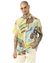 Abstract Print Cuban Collar Shirt