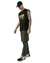 Olive Green Utility Straight-Fit Trousers