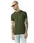 Cotton Spandex Solid Slim Fit Tee