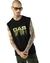 Drip Effect boxy fit Sleeveless Vest