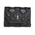 Bpaxs Black-Gold Clutches & Wallets