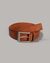 Vintage Distress Leather Belt with Buckle closure