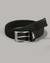 Elastic Braided Solid colour Belt with Buckle Closure