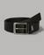Textured Leather Belt with Buckle closure