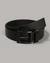 Signature Classic Leather Belt with Buckle closure