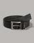 Punch-out stylised Leather Belt with Buckle closure