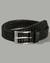 Luxe Leather Braided Belt with Buckle closure