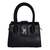 Bohan Black-Silver Satchel