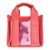 Bwebber Clear W Wallet Sunset Coral Satchel