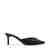 Hiatus Black Crinkle Patent Pumps