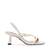 Infuzer White Patent Heels Sandals
