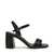 Layney Black  Heel Sandals