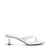 Heyley White  Heel Sandals