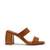 Liliann Cognac  Heel Sandals