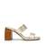Liliann Gold  Heel Sandals