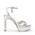 SUNLIT Silver Heel Sandals