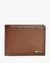 Leather Bi-Fold Wallet with Coin Pocket