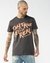 Typographic Round Neck Graphic Tee