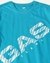 Crew Neck T-Shirt With Bold Diagonal Logo Print