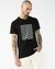 Regular Fit T-Shirt With Abstract Text Block Print