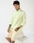 Men's Cotton-Linen Blend Long Sleeves Shirt