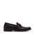 Alexandder-C Black Croco Tie-Ups & Dress Loafers