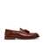 STEVE MADDEN | Carll Tan Leather Tie-Ups & Dress Loafers