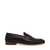 Inley Black Leather Tie-Ups & Dress Loafers