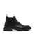 Frammer Black Leather Boots