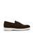 Marine Brown Suede Driver Loafers
