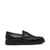 Marine Black Leather Driver Loafers