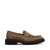 Nearbyy Taupe Suede Driver Loafers