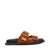 Arch-In Cognac Leather Flats