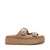 Bigschmona-In Taupe Suede Wedges
