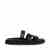 Missile-In Black Action Leather Flats